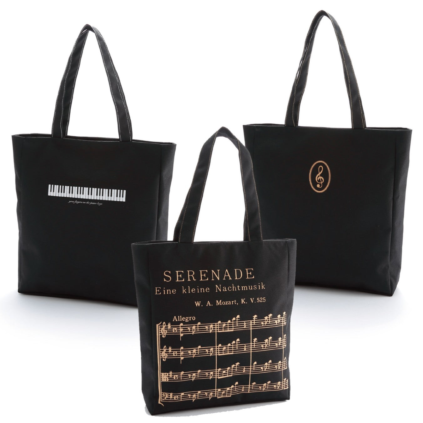 レッスンバッグ ジップトップ｜ピアノ・音楽教室向け｜MUSIC FOR LIVING