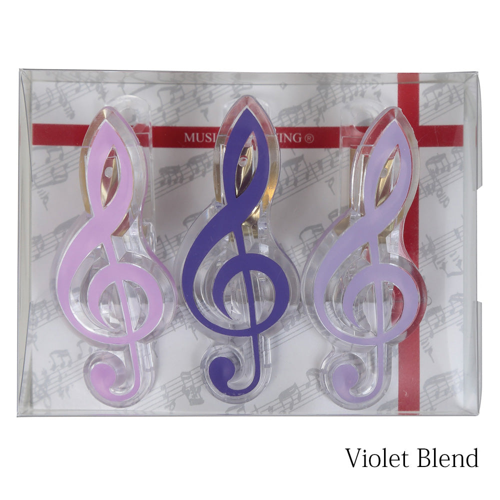 ト音記号クリップカラーブレンド