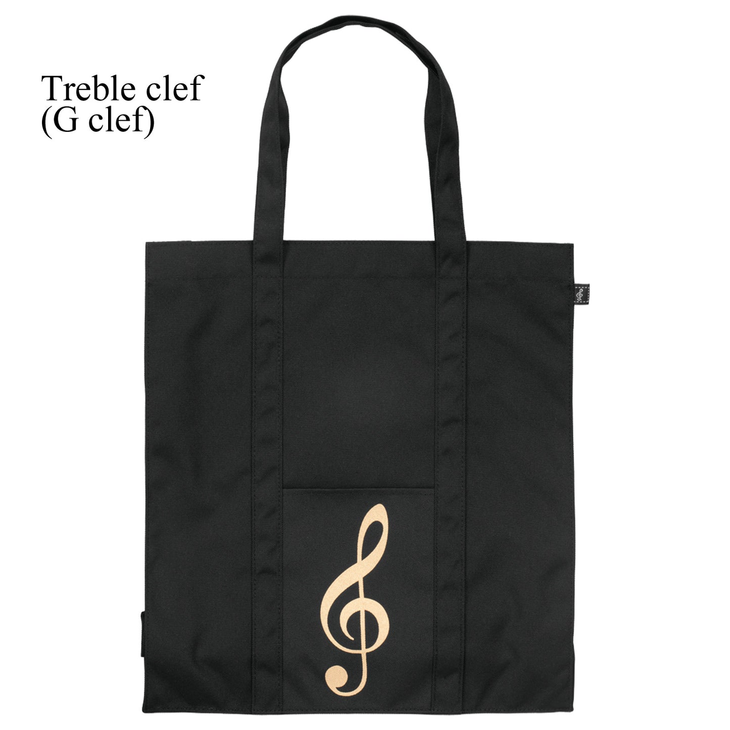 【名入れ加工】 マイイニシャルレッスンバッグ 鍵盤/ト音記号 ※お好きなイニシャルを刺繍