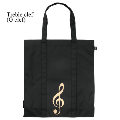 【名入れ加工】 マイイニシャルレッスンバッグ 鍵盤/ト音記号 ※お好きなイニシャルを刺繍