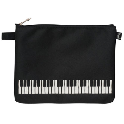 Pochette personnalisée | Motifs de clé de sol, fanfare et clavier | Fabriquée au Japon