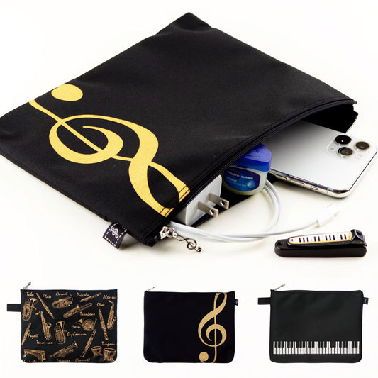 ポケットポーチ ［ト音記号/ブラスバンド/鍵盤］