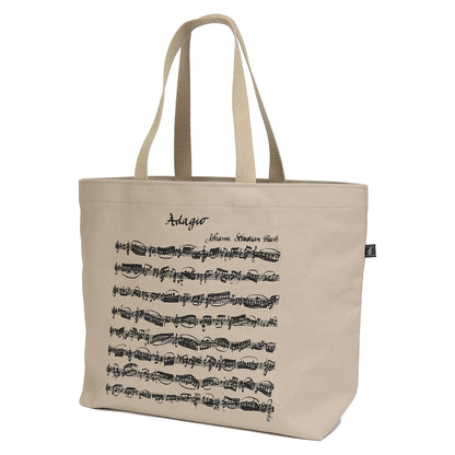 Adagio canvas tote bag