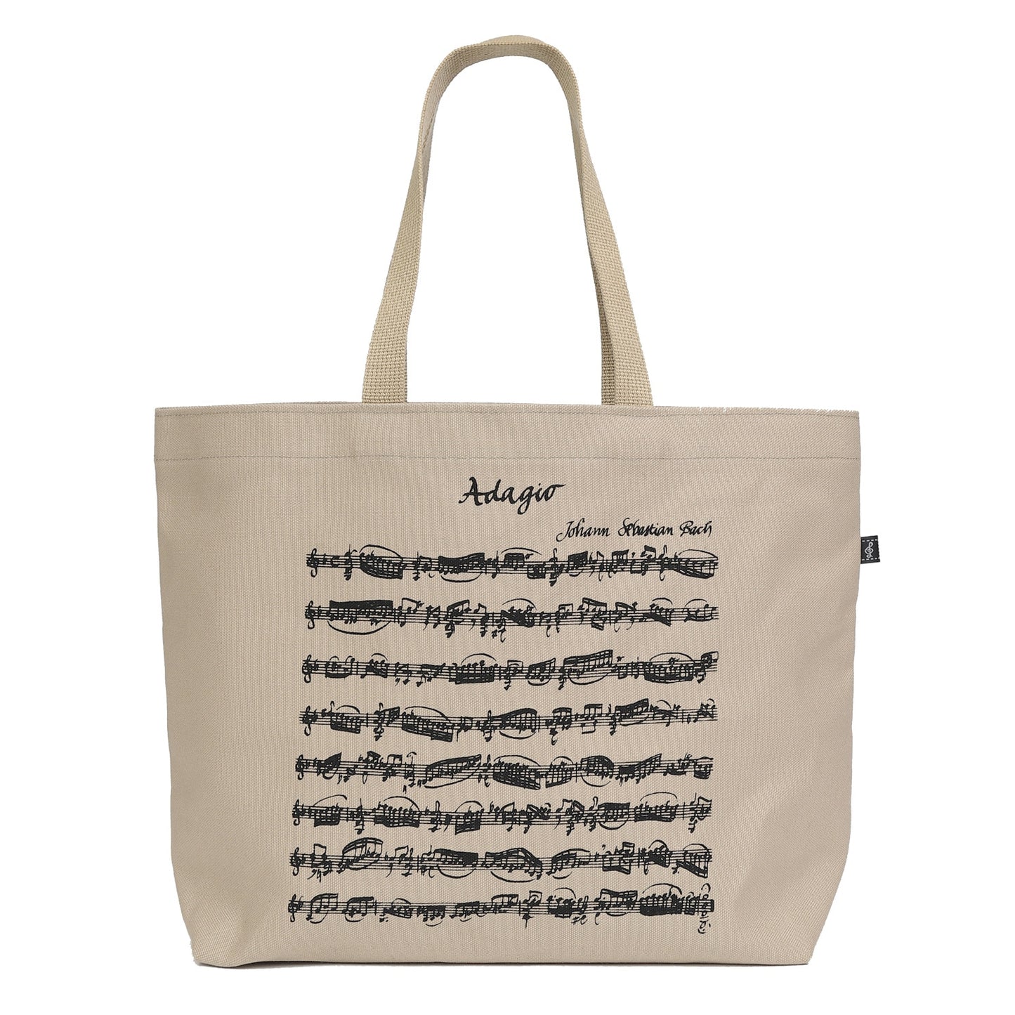 Adagio canvas tote bag