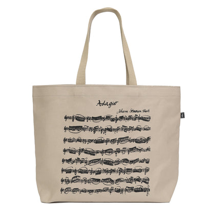 Adagio canvas tote bag