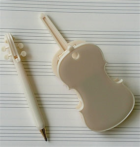 Fermaglio per violino (con penna a sfera)