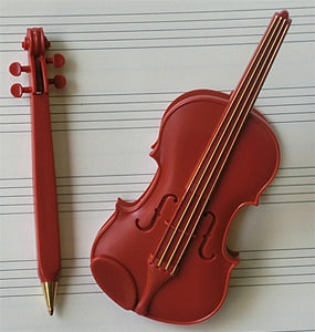 Fermaglio per violino (con penna a sfera)