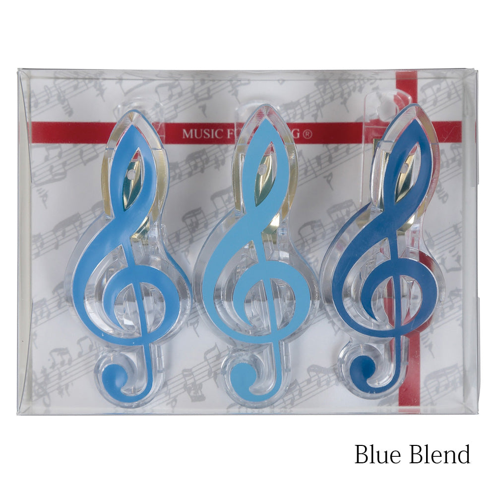 ト音記号クリップカラーブレンド