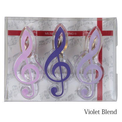 ト音記号クリップカラーブレンド