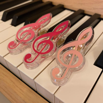 ト音記号クリップカラーブレンド