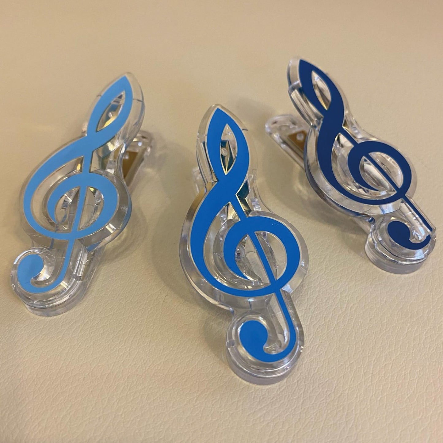 ト音記号クリップカラーブレンド