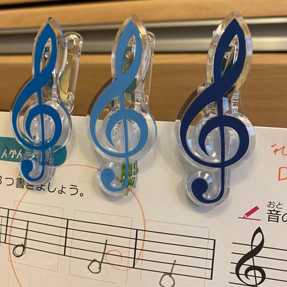 ト音記号クリップカラーブレンド