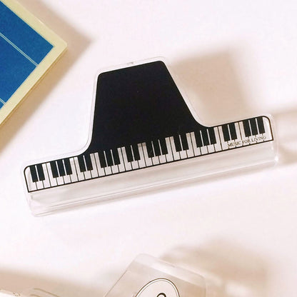 ミュージック ブッククリップ クリア