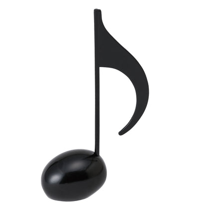 Desk Memo Notebook, Eighth Notes [Black/Gold]