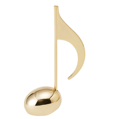 Desk Memo Notebook, Eighth Notes [Black/Gold]