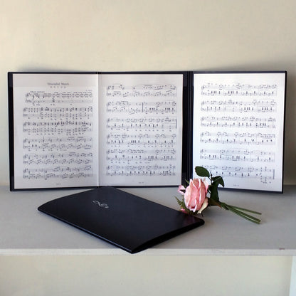 トリプル楽譜シートホルダー