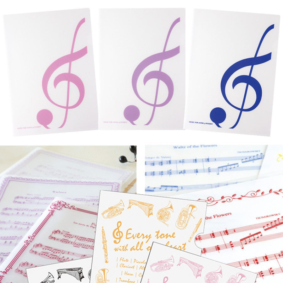 クリアファイル 3枚セット A4サイズ