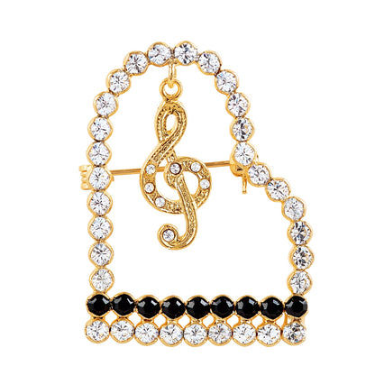 Broche de piano swing