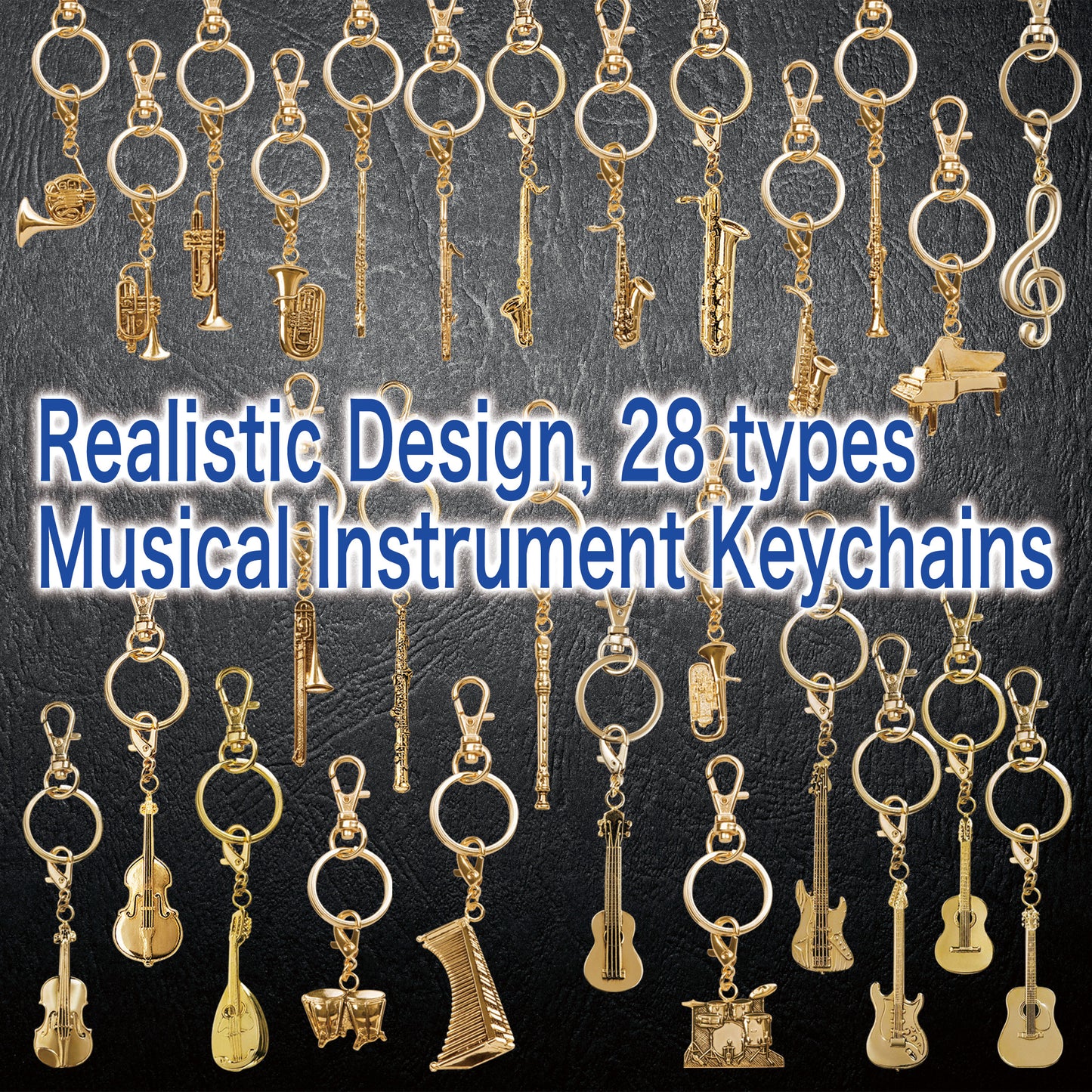 Portachiavi All Music Gold | *28 tipi in totale
