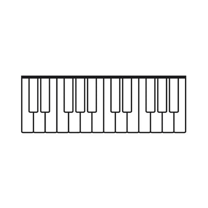 Music Lesson Stamp Keyboard [L/M]