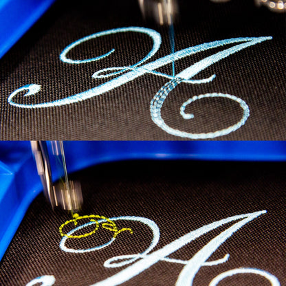 【名入れ加工】 マイイニシャルレッスンバッグ 鍵盤/ト音記号 ※お好きなイニシャルを刺繍