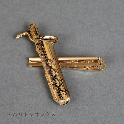 Prendedor de gravata padrão feminino dourado [18 tipos]