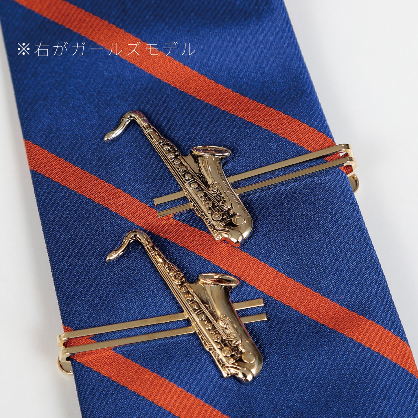 Prendedor de gravata padrão feminino dourado [18 tipos]