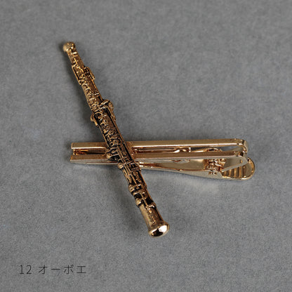 Prendedor de gravata padrão feminino dourado [18 tipos]