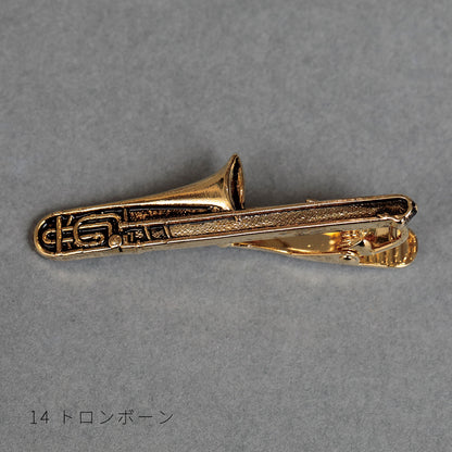 Prendedor de gravata padrão feminino dourado [18 tipos]