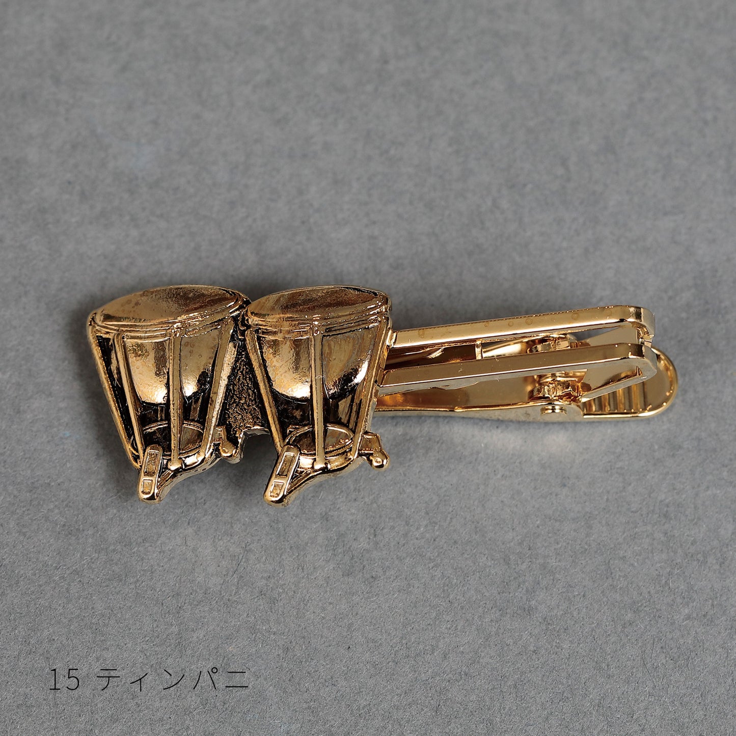 Prendedor de gravata padrão feminino dourado [18 tipos]