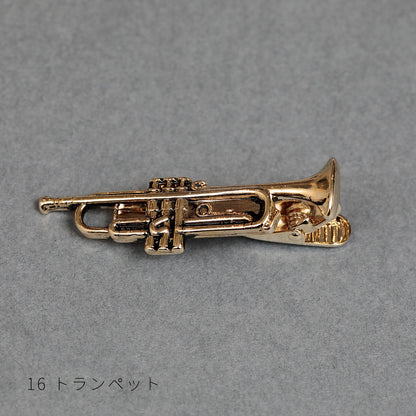 Prendedor de gravata padrão feminino dourado [18 tipos]