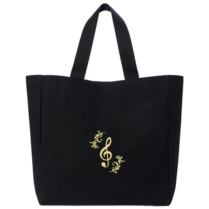 エンブロイダリー（刺繍）レッスンバッグ  G-clef