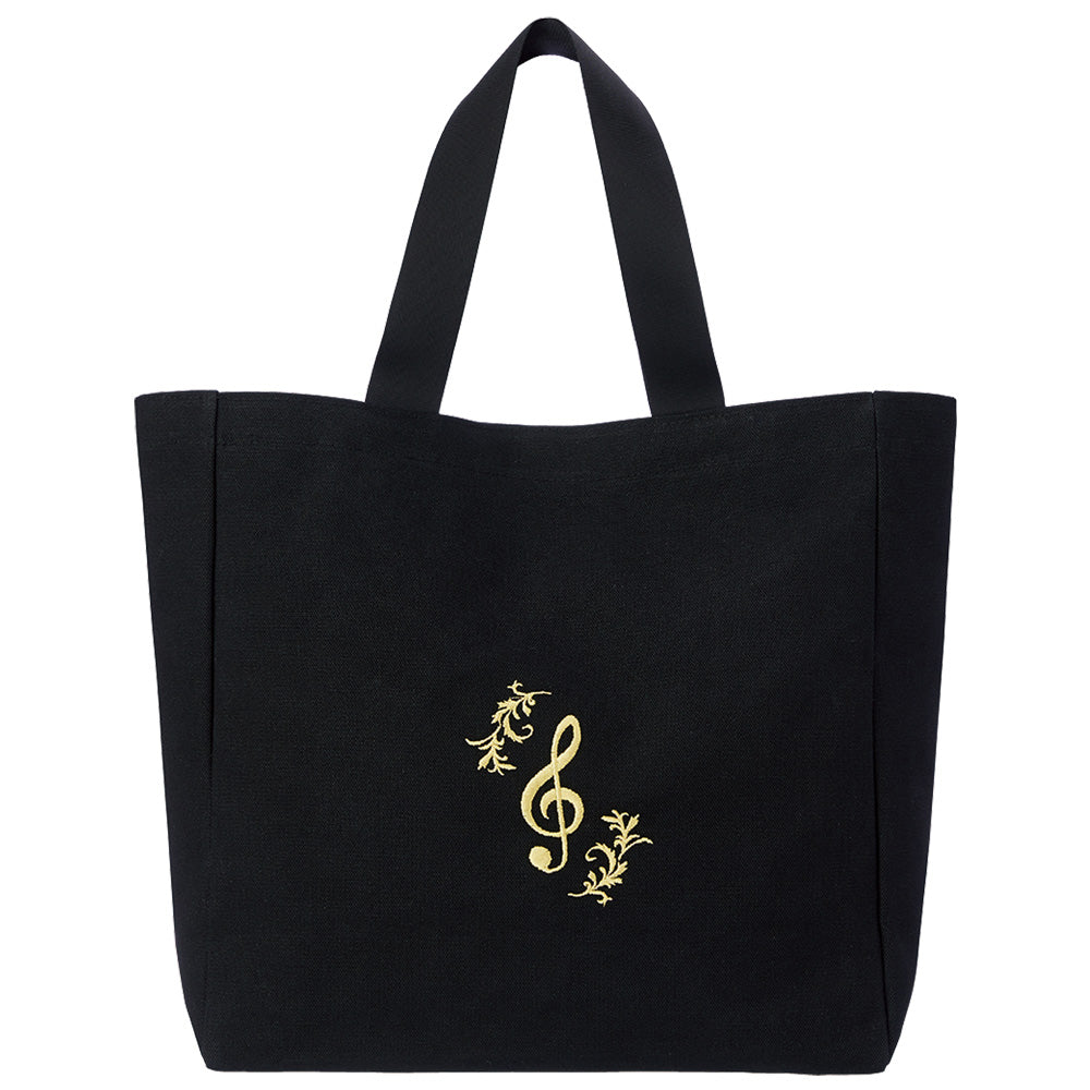 エンブロイダリー（刺繍）レッスンバッグ  G-clef