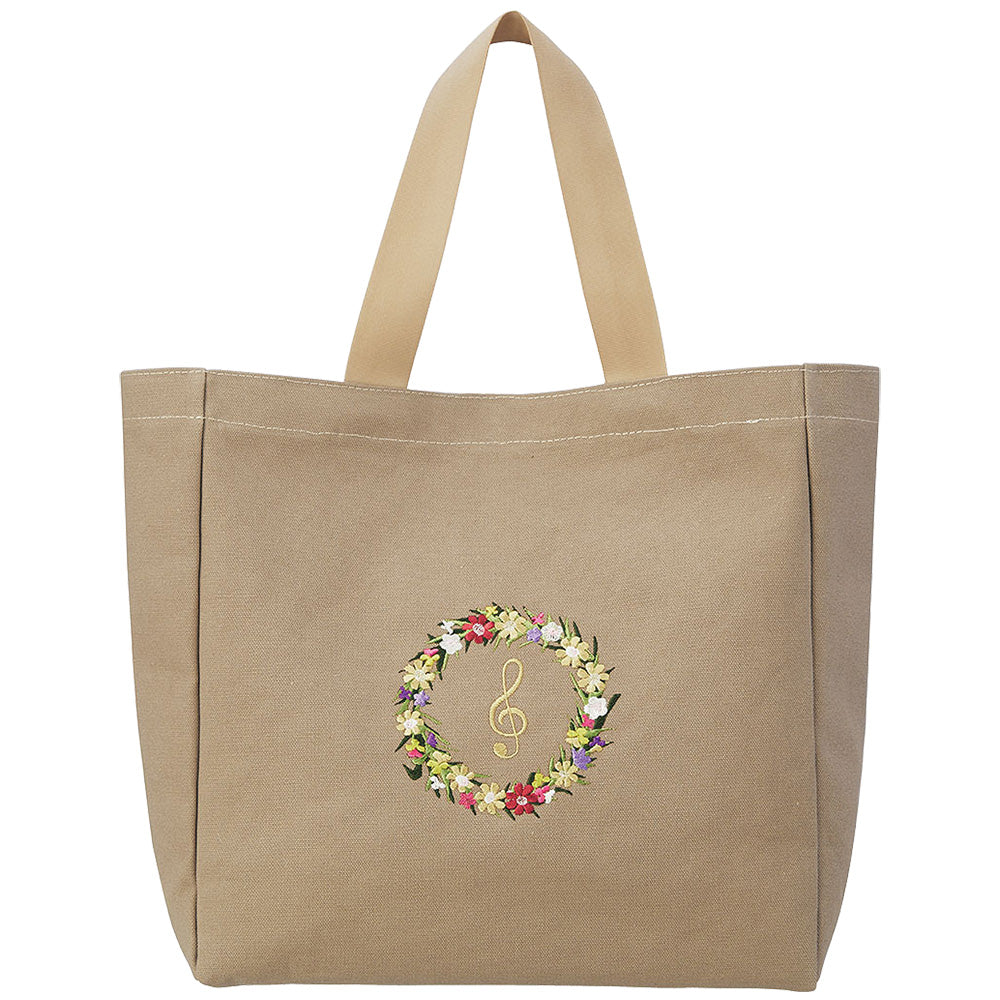 エンブロイダリー（刺繍）レッスンバッグ リース