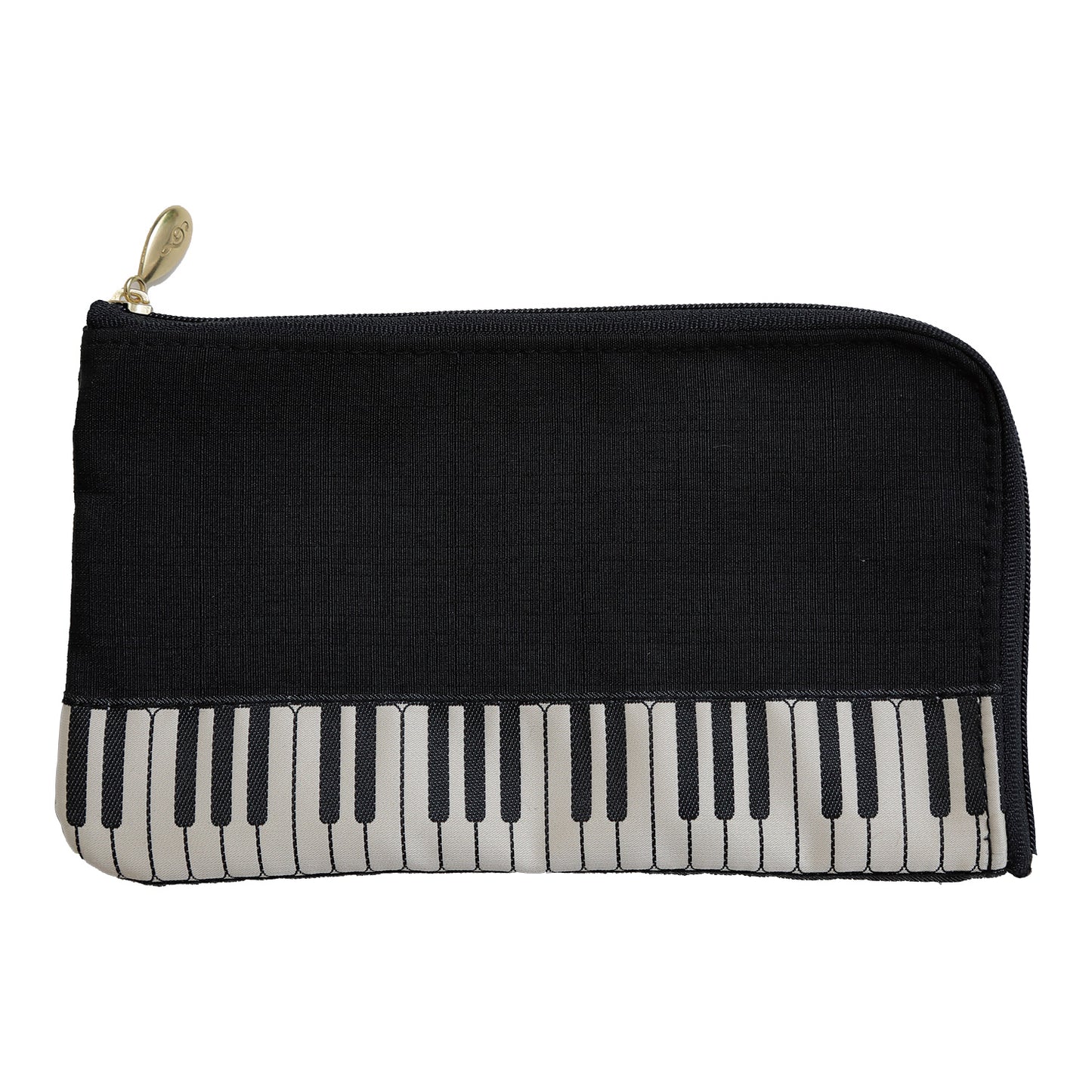 マルチポーチ 鍵盤 織リボン