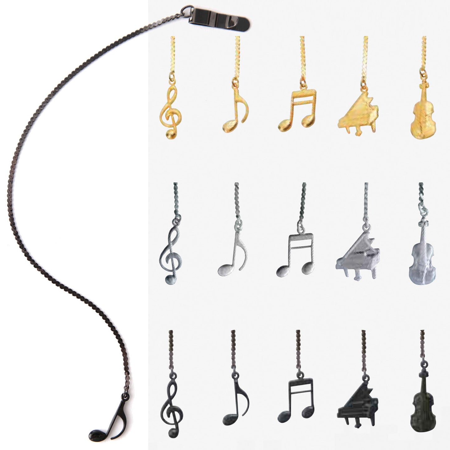 ブックマーク ［ゴールド/シルバー/ブラック］