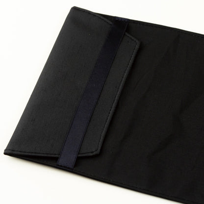 繻子（しゅす）織りブックカバー　［鍵盤/飛び猫/立ち猫/ト音記号/ヘ音記号］