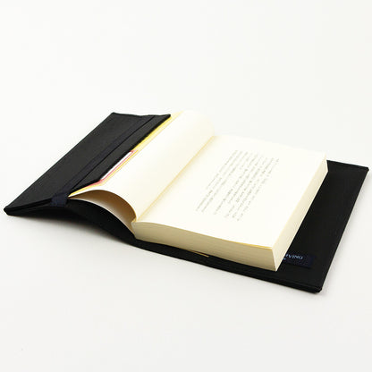 繻子（しゅす）織りブックカバー　［鍵盤/飛び猫/立ち猫/ト音記号/ヘ音記号］