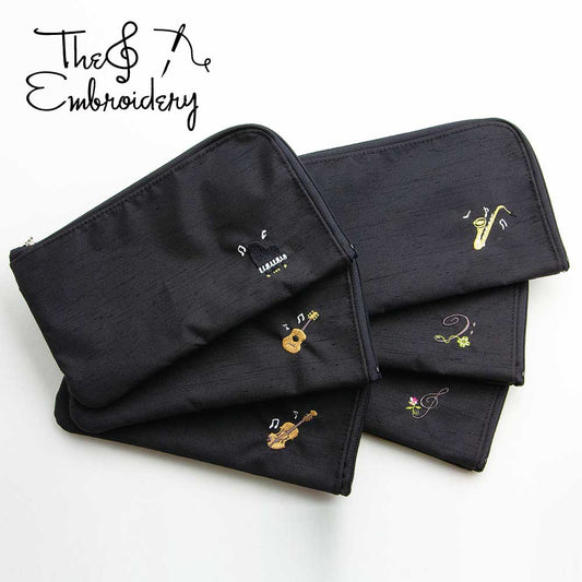 エンブロイダリー（刺繍）マルチポーチ