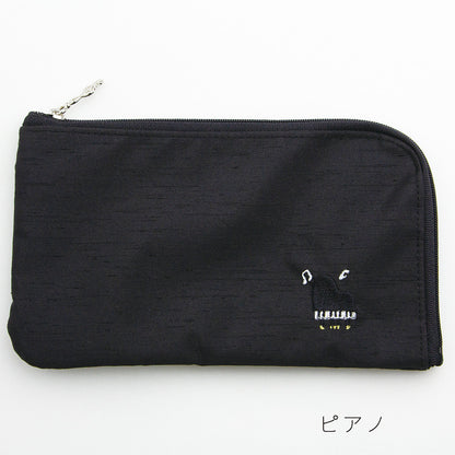 エンブロイダリー（刺繍）マルチポーチ