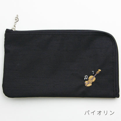 エンブロイダリー（刺繍）マルチポーチ