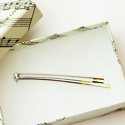 Violin Bow Brooch/Tie Pin