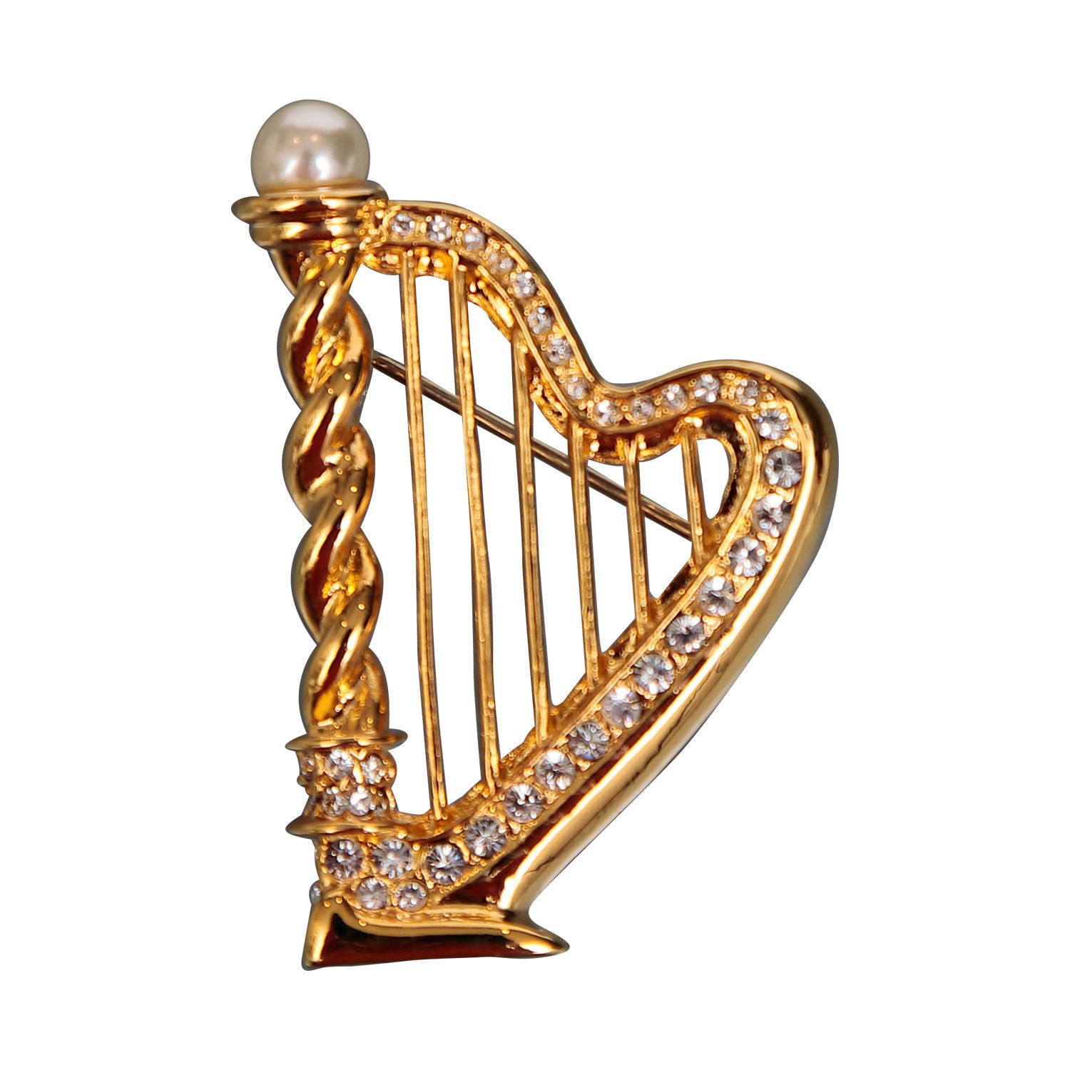 クリスタルブローチ［ハープ］ – MUSIC FOR LIVING