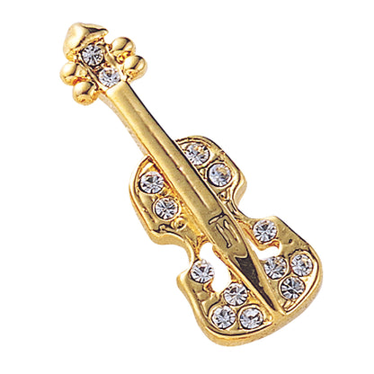 ジュエルミニピン　［ト音記号/8分音符/16分音符/バイオリン/トランペット/サックス/ホルン］