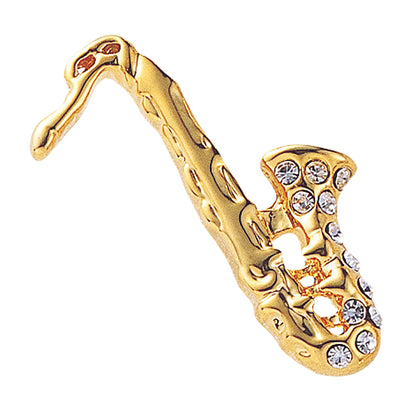 ジュエルミニピン　［ト音記号/8分音符/16分音符/バイオリン/トランペット/サックス/ホルン］