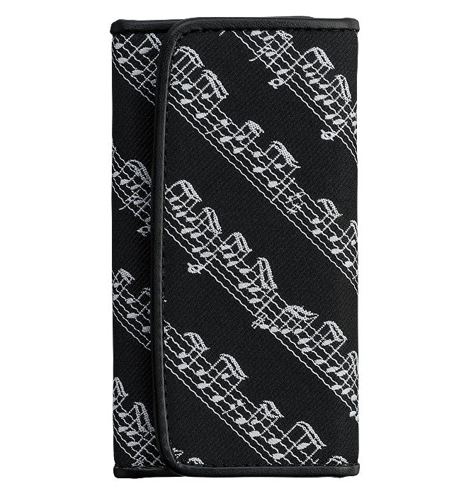 Estuche para llaves, rosa/negro [MÚSICA para LIVING LEATHER]