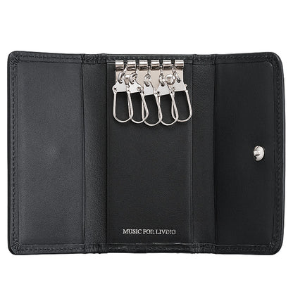 Estuche para llaves, rosa/negro [MÚSICA para LIVING LEATHER]