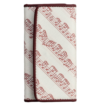 Estuche para llaves, rosa/negro [MÚSICA para LIVING LEATHER]