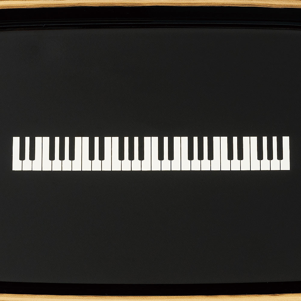 トレー［鍵盤/ブラック、ト音記号/グレージュ］