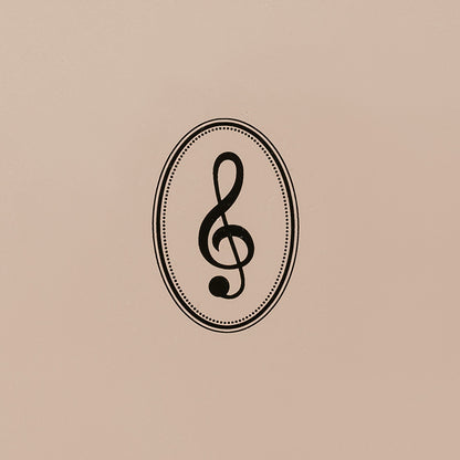 トレー［鍵盤/ブラック、ト音記号/グレージュ］